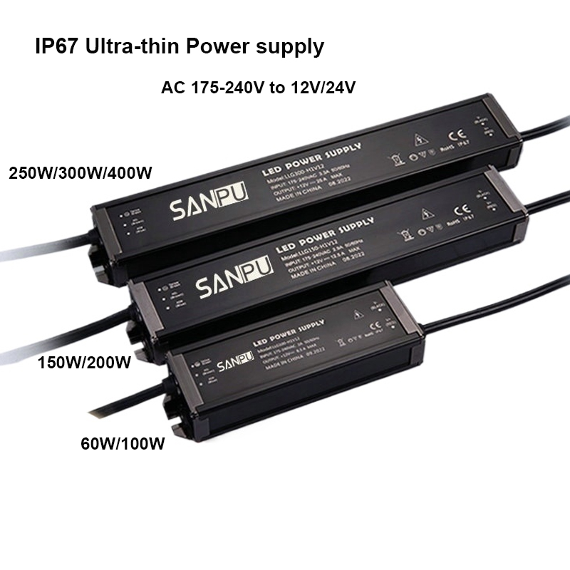 Outdoor Power Transformer - Fonte de Alimentação Ultrafina à Prova