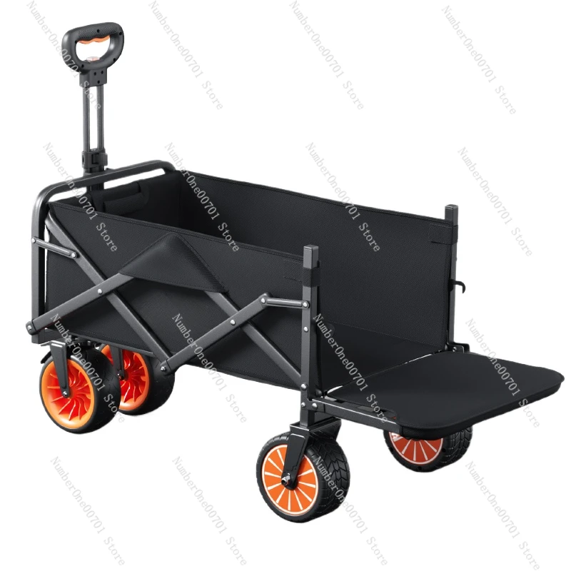 Outdoor Power Recliner - Carrinho de acampamento elétrico, reboque dobrável
