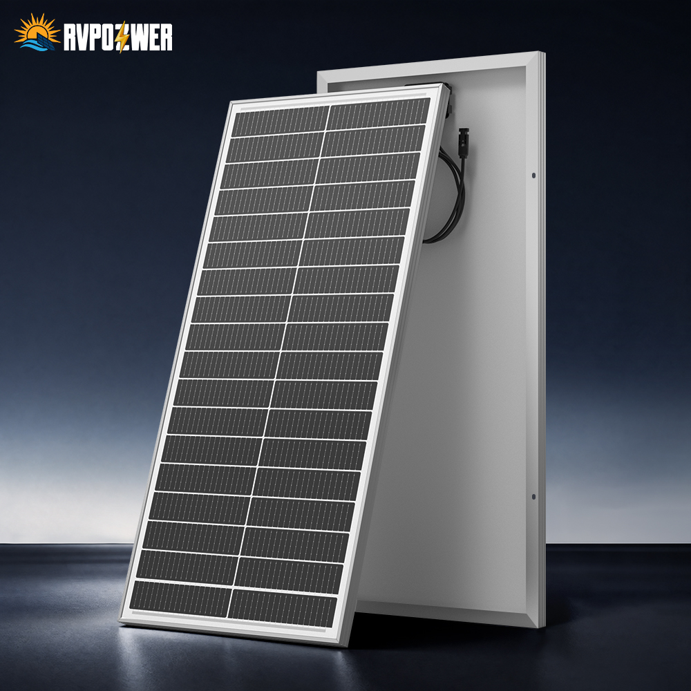 Outdoor Power Distribution Panel - Painéis Solares Rígidos RVPOZWER 100W 18BB