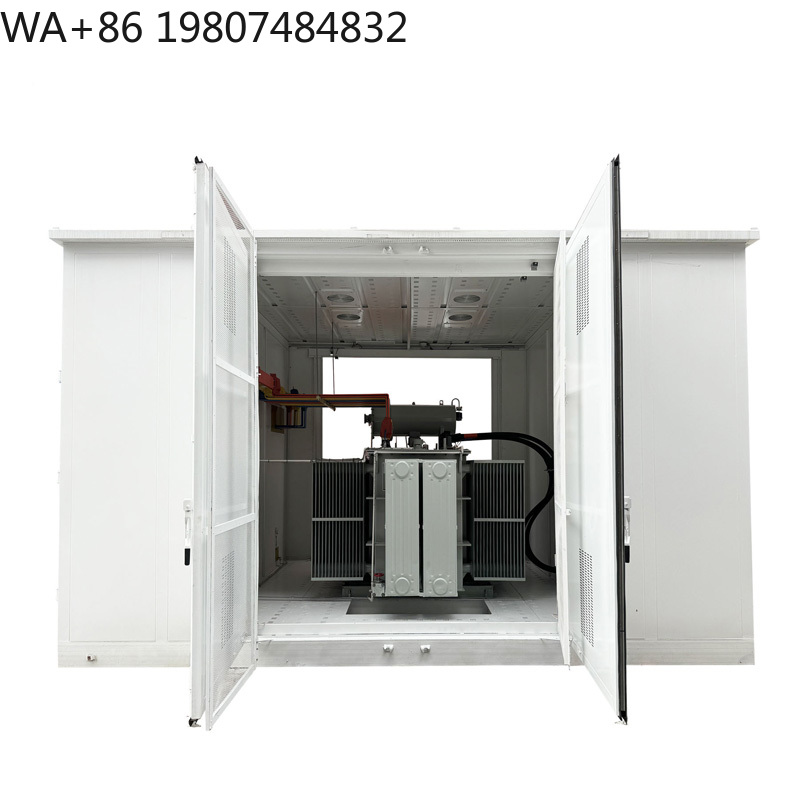 Outdoor Power Transformer - Subestação Externa Modular Personalizada Tipo Caixa: