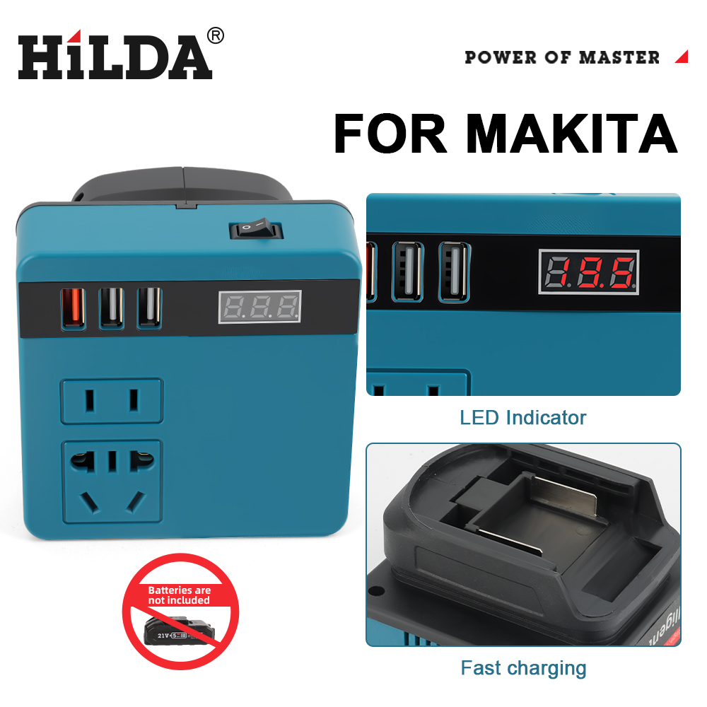 Outdoor Power Transformer - HILDA Power Bank Inversor Multifuncional com
