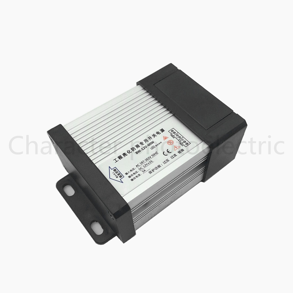 Outdoor Power Transformer - Chuva-prova LED Light Driver, adaptador de