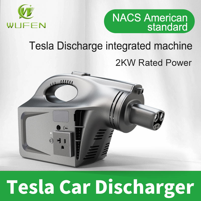Outdoor Power Outlet - Descarregador Elétrico WUFEN para Tesla Model