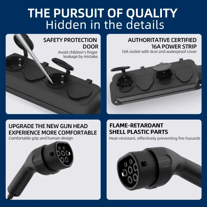 Carregador ev portátil para ca - Outdoor Power Outlet avaliação e preço