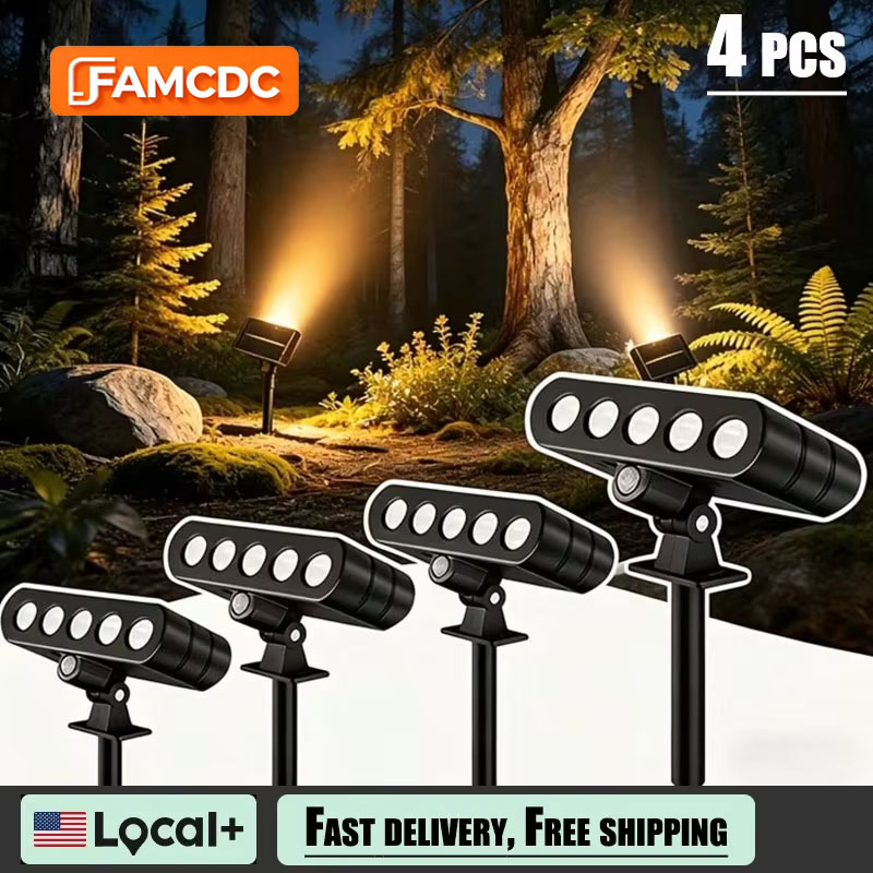 Pacote com 4 Holofotes Solares - Outdoor Power Pack avaliação e preço