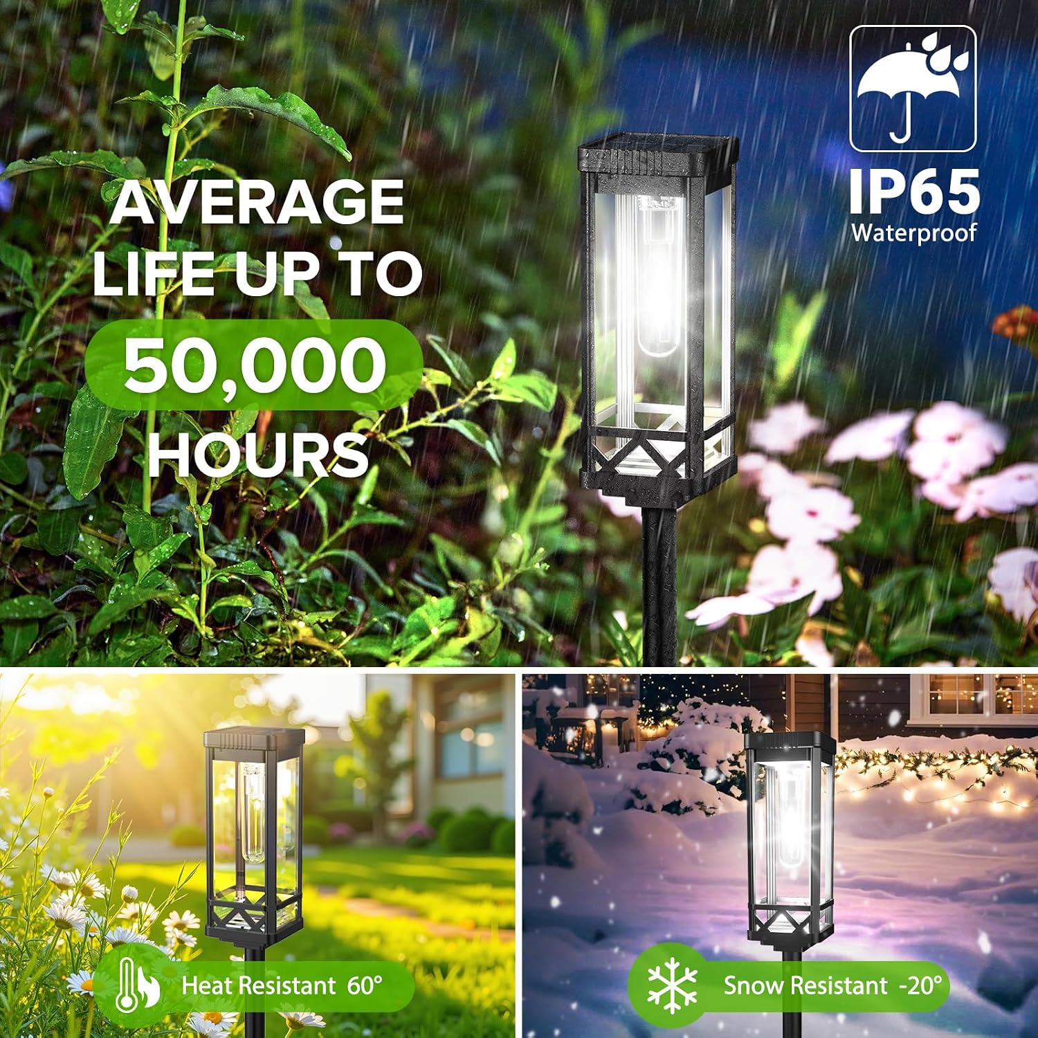 Pacote com 8 Luzes Solares de  - Outdoor Power Pack avaliação e preço