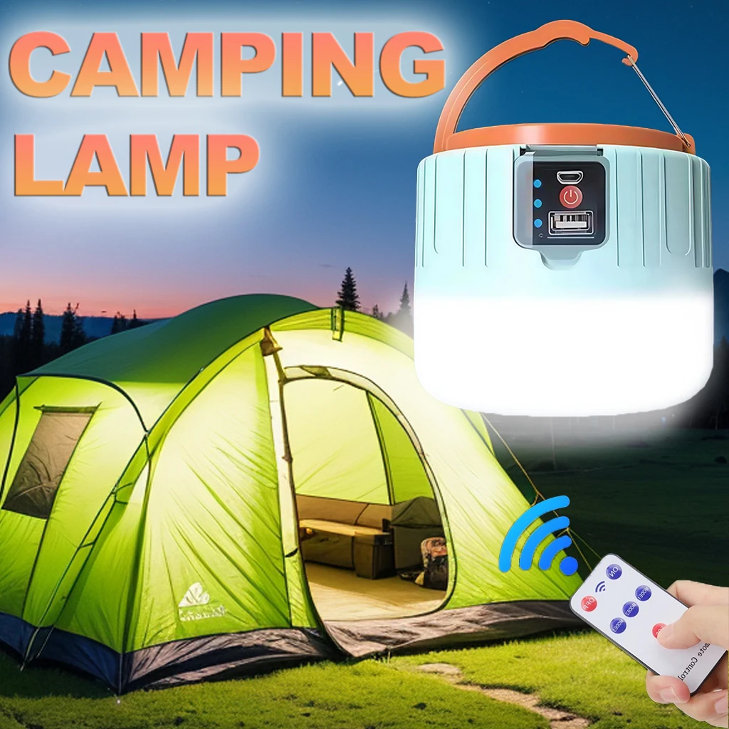 Lanterna de acampamento solar  - Outdoor Power Bank avaliação e preço