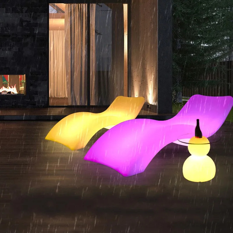 Espreguiçadeiras LED Luminosas - Outdoor Power Recliner avaliação e preço