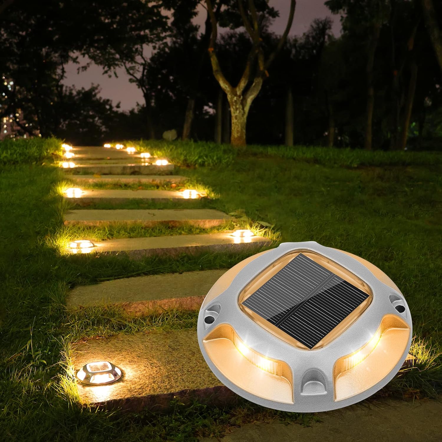 Luzes de Sinalização Solar par - Outdoor Power Pack avaliação e preço