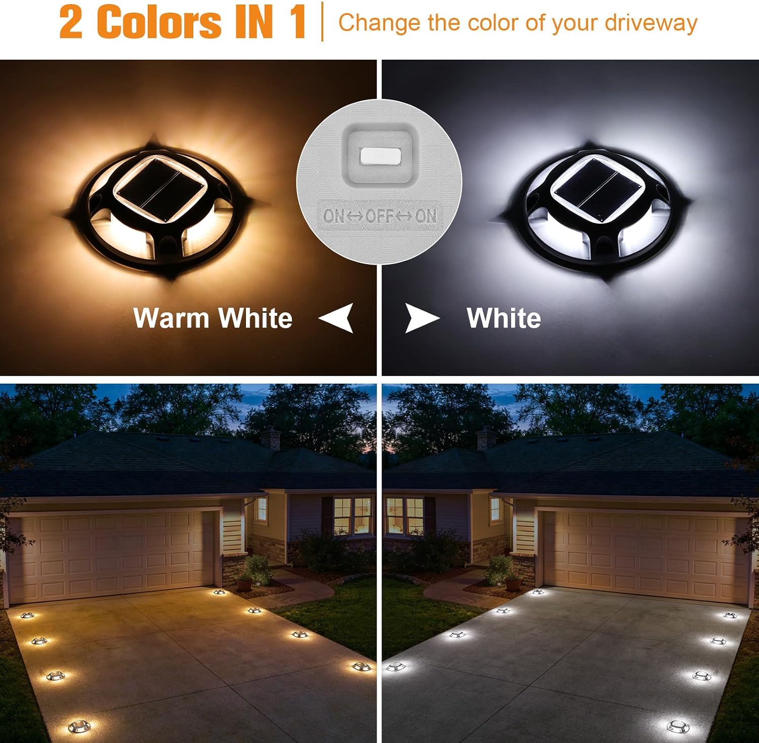 Luzes de Sinalização Solar par - Outdoor Power Pack avaliação e preço