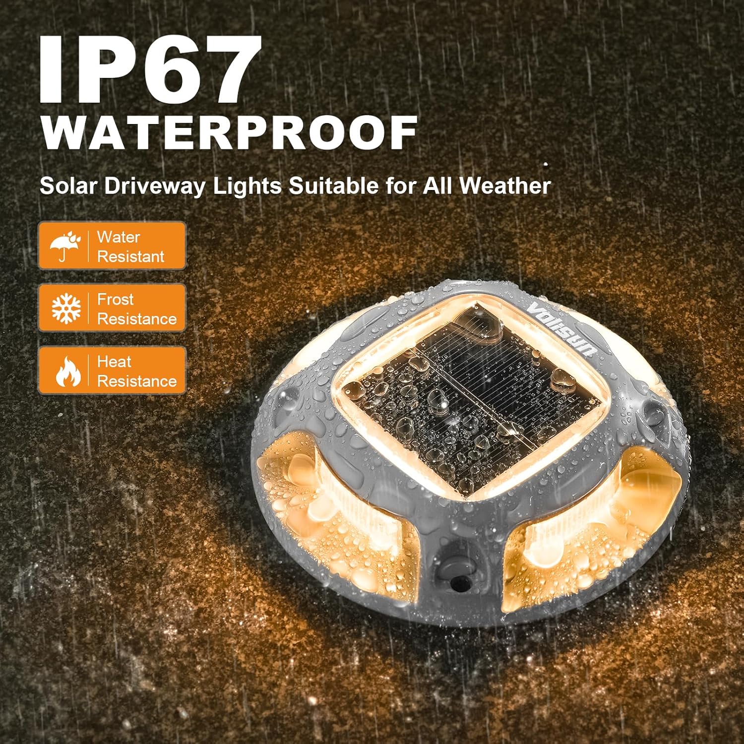 Luzes de Sinalização Solar par - Outdoor Power Pack avaliação e preço