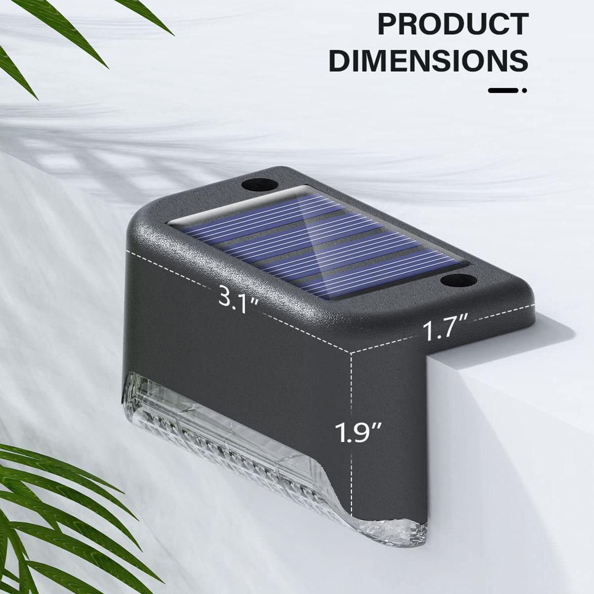 Solar Powered Deck Lights, Led - Outdoor Power Pack avaliação e preço