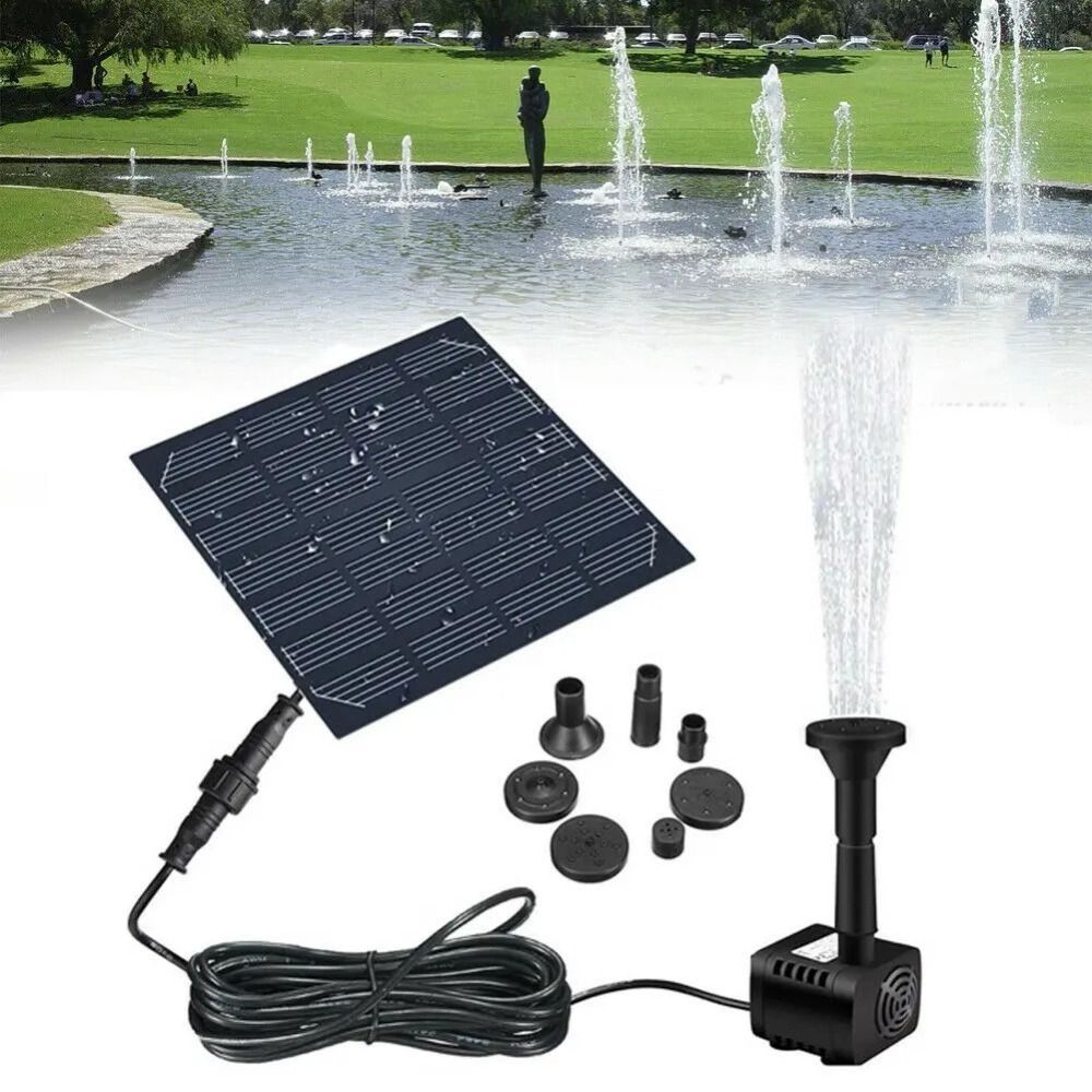 Mini Solar Fountain Pump, Powe - Outdoor Power Distribution Panel avaliação e preço