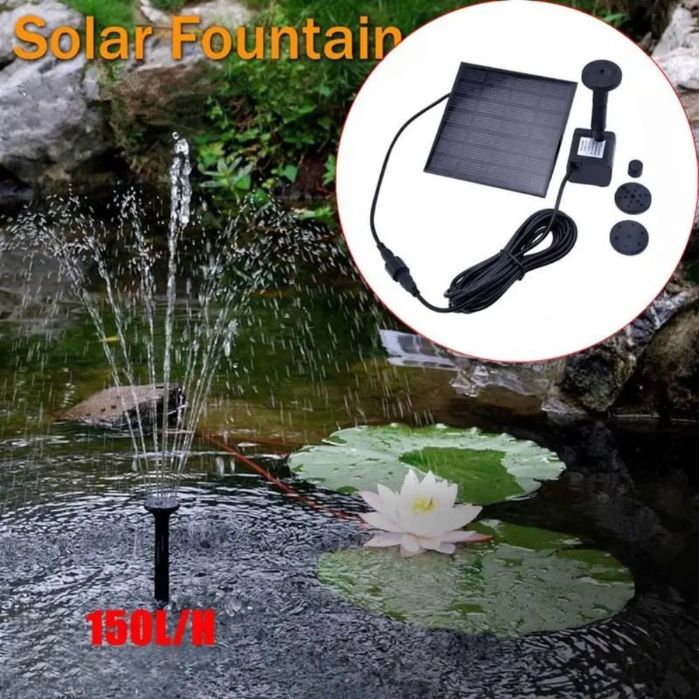 Mini Solar Fountain Pump, Powe - Outdoor Power Distribution Panel avaliação e preço
