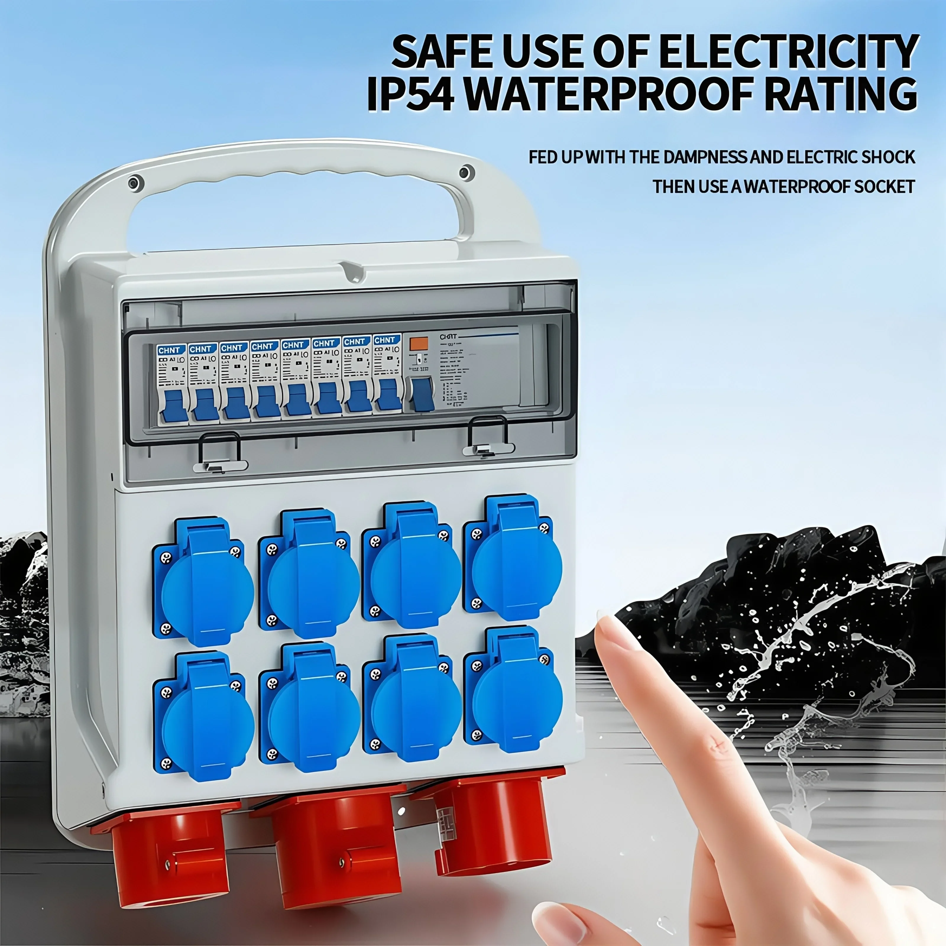 Tomada de Painel Industrial à  - Outdoor Power Distribution Panel avaliação e preço