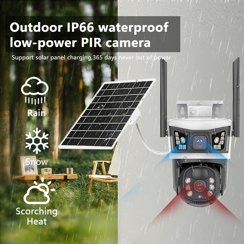 Câmeras de Segurança Solares 1 - Outdoor Power Distribution Panel avaliação e preço