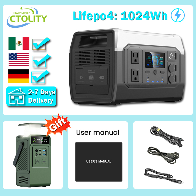 Ctolity 1600w acampamento esta - Outdoor Power Outlet avaliação e preço