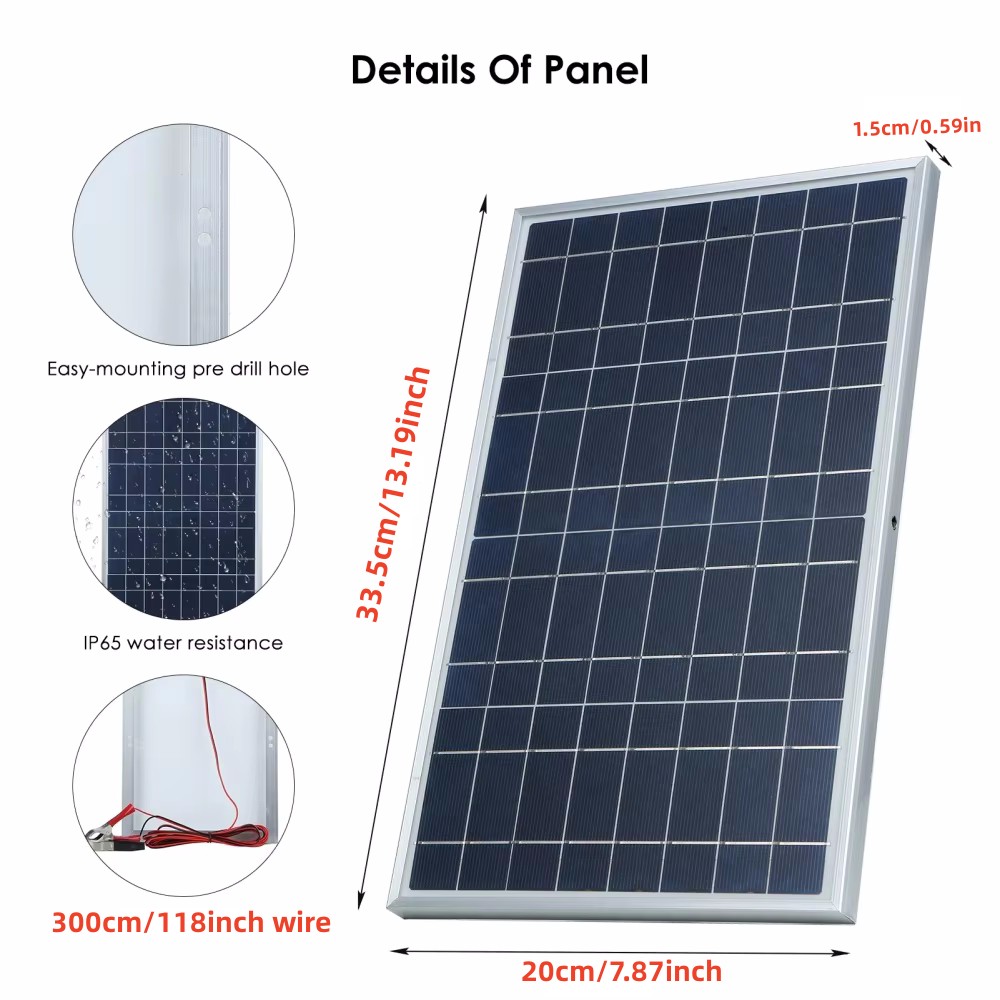 Kit de painel solar 35W comple - Outdoor Power Distribution Panel avaliação e preço