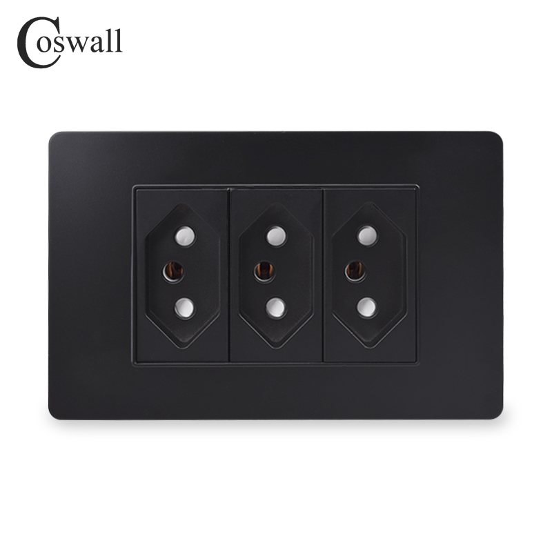 Coswall pc brasil padrão 20a t - Outdoor Power Outlet avaliação e preço