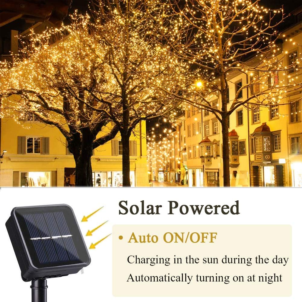 Guirlanda de Luzes LED Solar c - Outdoor Power And Plant avaliação e preço