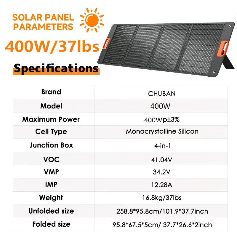Painel Solar Dobrável de 200W, - Outdoor Power Distribution Panel avaliação e preço