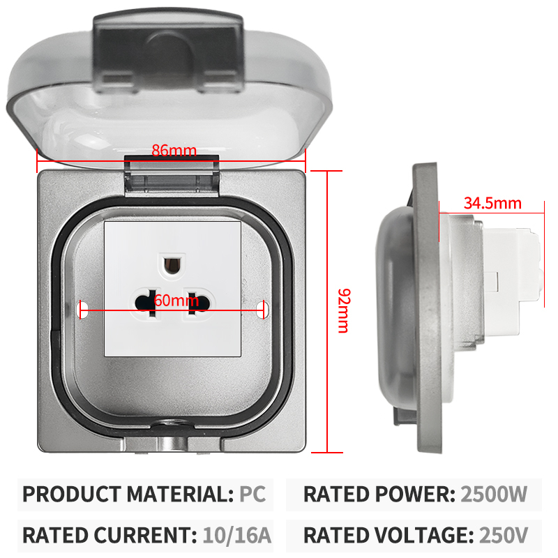 Tomada externa à prova d'água  - Outdoor Power Outlet avaliação e preço