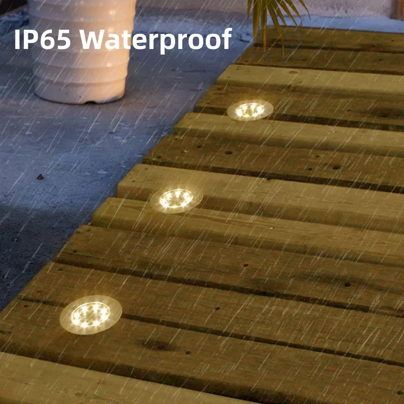 4 pçs led solar luzes do jardi - Outdoor Power Distribution Panel avaliação e preço