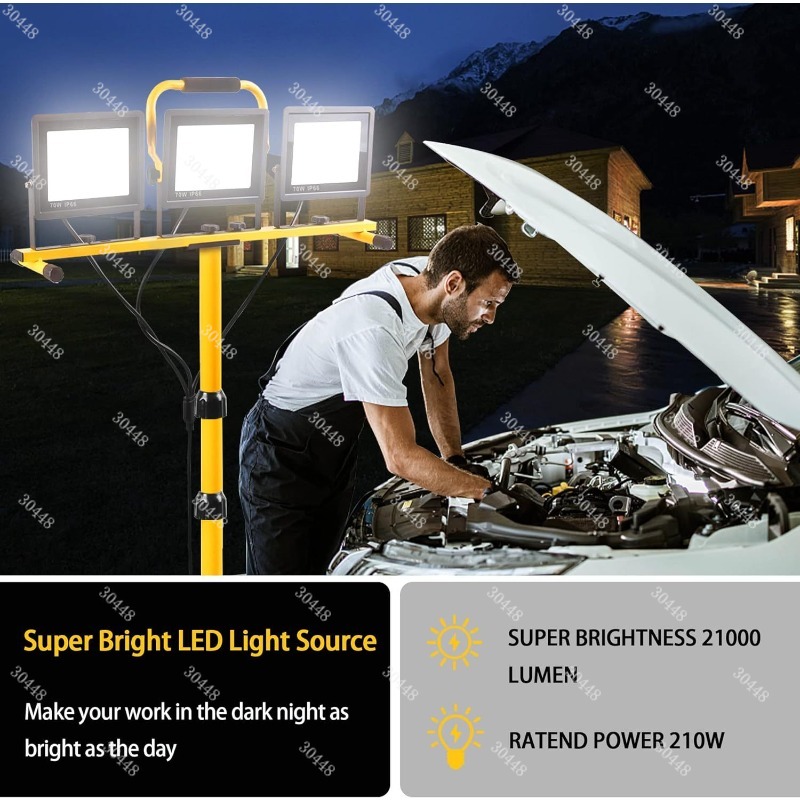 Luz de trabalho LED, holofote  - Outdoor Power Repair avaliação e preço
