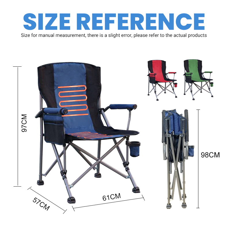 Cadeira de Piquenique Dobrável - Outdoor Power Recliner avaliação e preço