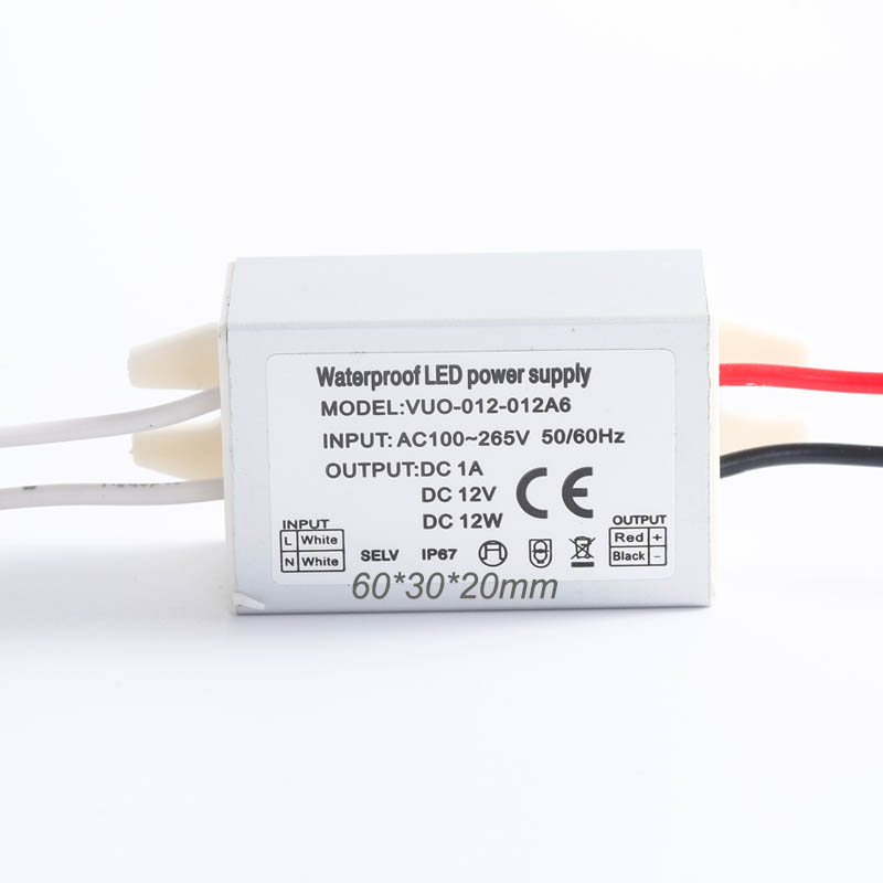 Slim Mini LED Driver Adapter,  - Outdoor Power Transformer avaliação e preço